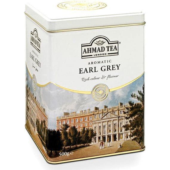 Aromatik Earl Grey Siyah Çay | 17,6 oz Teneke Kutu | Ahmad Tea