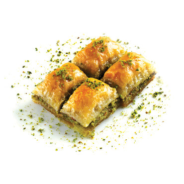 Moda Çift Fıstıklı Baklava, Parti Paketi, 36 adet, 3 lbs (1350 g)