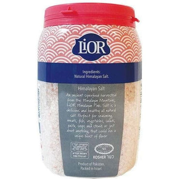 Kaba Himalaya Pembe Tuzu | Şef Kavanozu | 35,2 oz (2,2 lbs) | LiOR