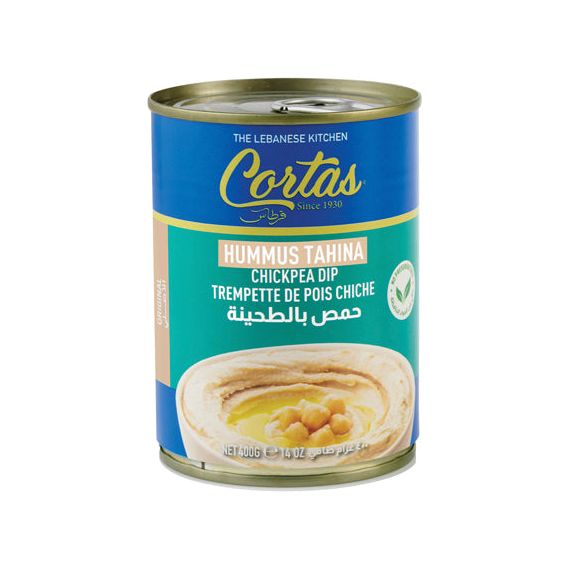 Hummus Tahini | Chickpea Dip | 30 oz | Cortas