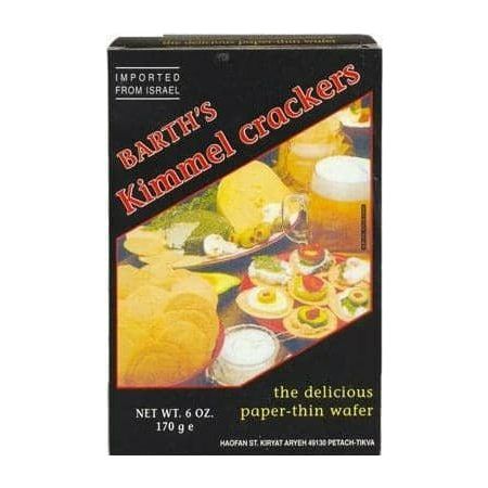 Kimmel Ultra İnce Buğday Krakerleri | 6.0 oz | Barths