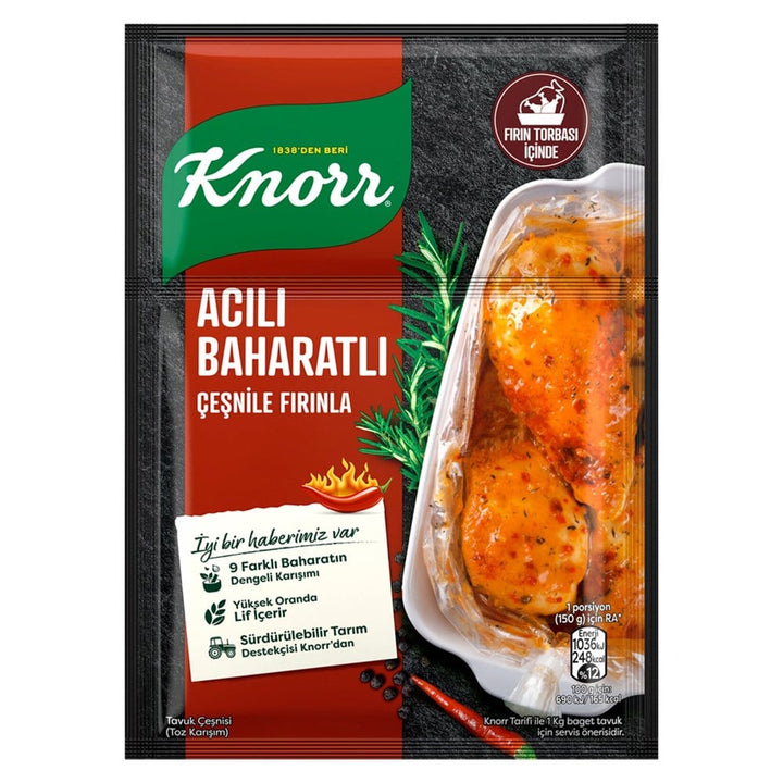 Knorr Tavuk Karışımı Acılı ve Baharatlı 31G