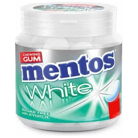 Mentos Sakız | Beyaz Naneli Büyük Kavanoz | 70 adet