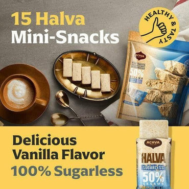 Mini Helva Çerez Çantası | Şekersiz Helva | 5,3 ons