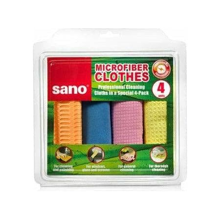 Profesyonel Mikrofiber Bez Çoklu Paketi | 4'lü Paket | sano