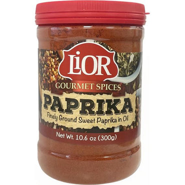 Tatlı Kırmızı Biber Baharatı | Yağda İnce Öğütülmüş | 10.6 oz | LiOR