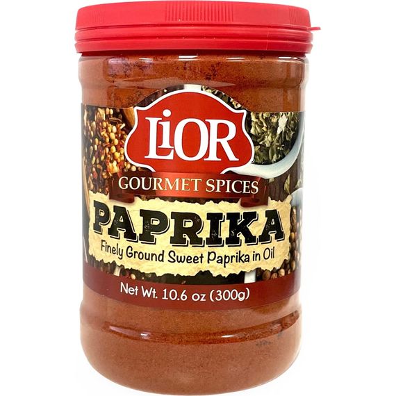 Tatlı Kırmızı Biber Baharatı | Yağda İnce Öğütülmüş | 10.6 oz | LiOR