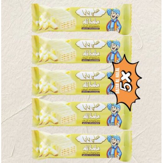 Alibaba White Chocolate Wafer 25g