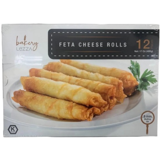 Bakery Lezza Feta Cheese Rolls 12 Pieces