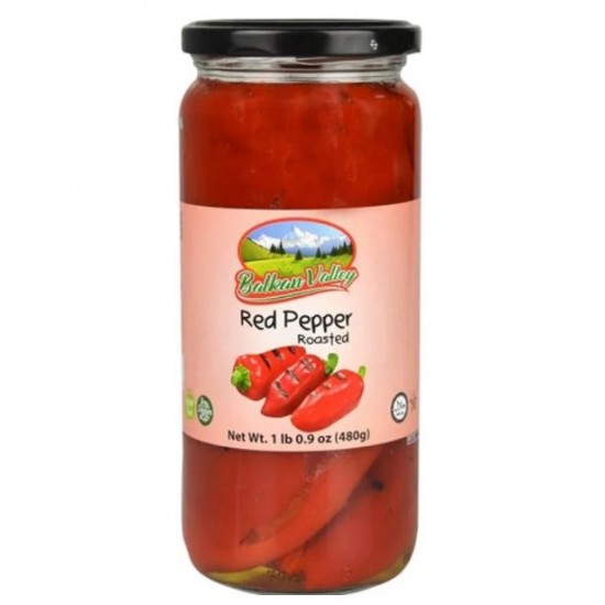 Balkan Valley Red Pepper Roasted 480g