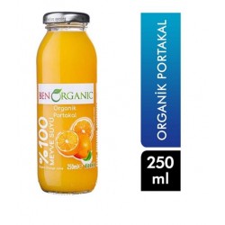 Ben Organik %100 Orange Juice 250ml