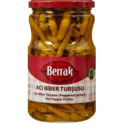 Berrak Hot Pepper Aci Biber Tursusu 650g