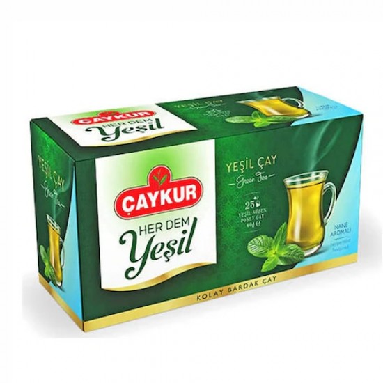 Caykur Yesilcay 25 Tea Bags