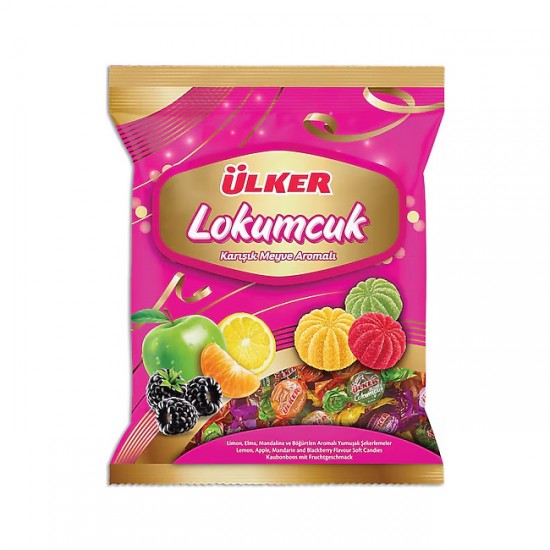 Ülker Lokumcuk Karisik Meyve Aromali 350g