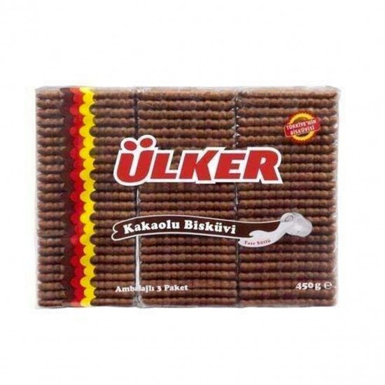 Ülker Tea Biscuits W Cocoa 450g