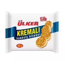 Ulker Paylasmalik Kremali Biskuvi 8'li