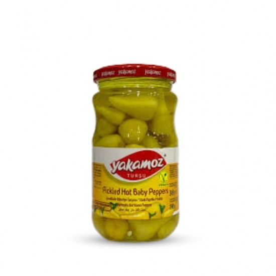 Yakamoz Pickled Hot Baby Peppers 345g